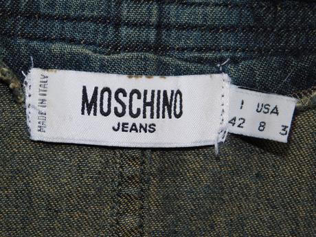 Moschino riflova bluzka, moschino,38