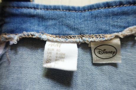 Riflová sukňa h&m disney, h&m,80