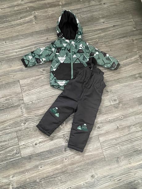 Súprava -bunda/oteplovacky, 92