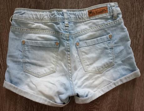 Rifľové šortky - 146/152, takko,146