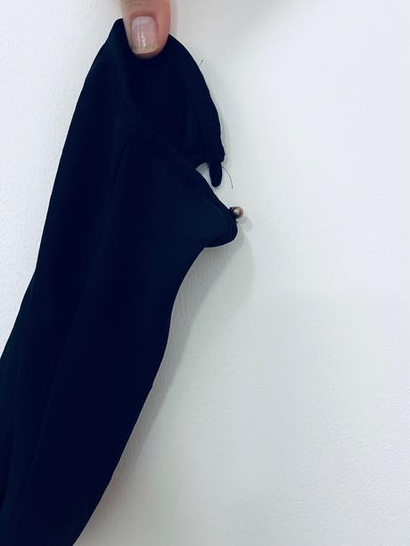 Elegantná čierna blúzka amisu vel m, amisu,m