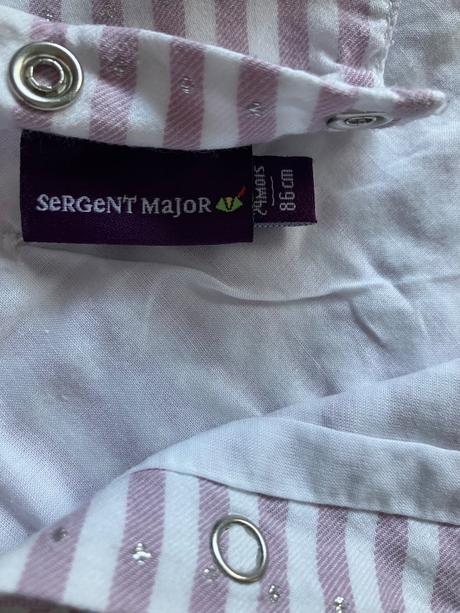 Nohavice oversl, sergent major,86