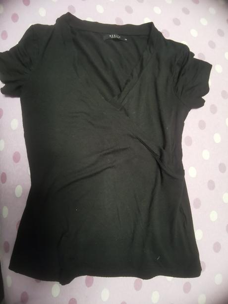 Tričko s hlbokým výstrihom, mohito,xs