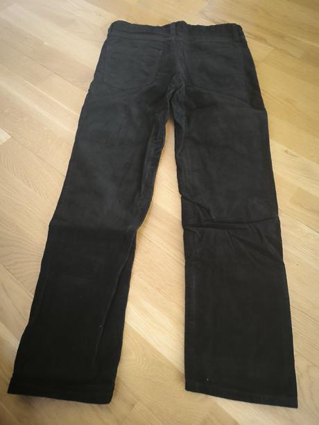 Čierne menčestráky h&m - nové, h&m,140