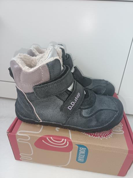 Zimné barefoot čižmy, d.d.step,31