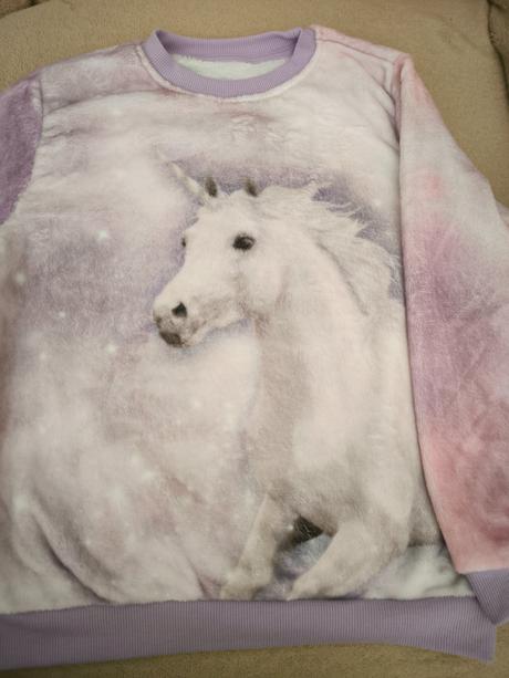 Pulovrik jednorožec, h&m,134