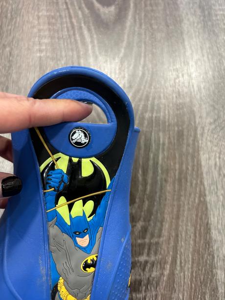 Crocs detske gumaky batman č.22-23, crocs,22