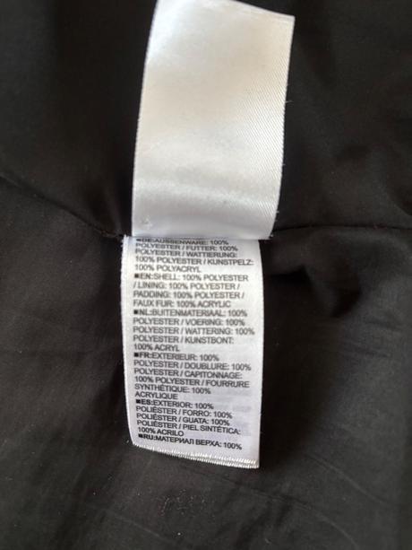 Damska zimna bunda, s