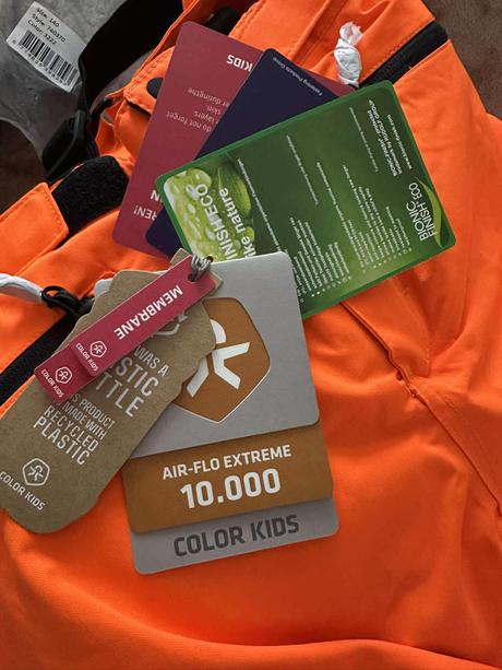 Lyžiarske nohavice otepľovaky vodný stlp 10 000mm, 122 / 128 / 140 / 152 / 164