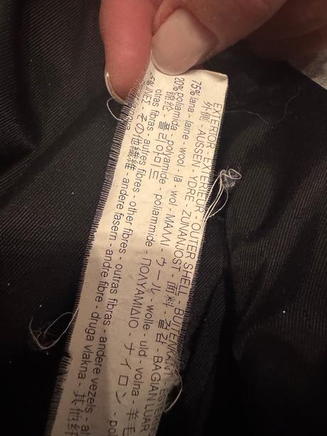 Zara vlnený kabát v.xl, zara,xl