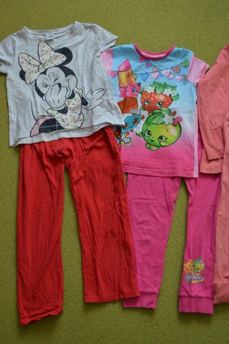 Letné pyžamka 2 kusy v 5/6 -110/116, f&f,110