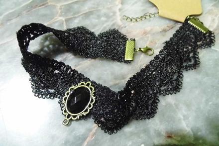 Náhrdelník čipka,