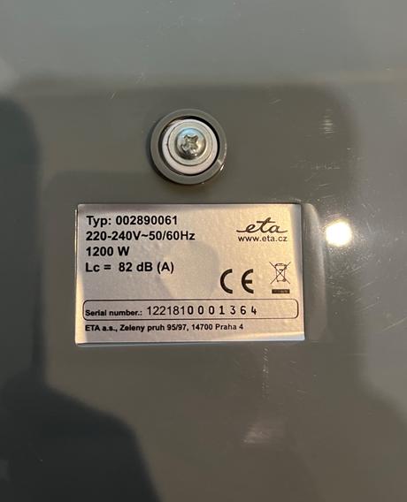 Kuchynský robot eta gratus max iii 0028 90061, eta
