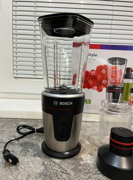 Bosch mmbm7g3m víta style mixx2go stolný mixér, bosch