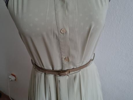 Luxusné krémové šaty gant s plisé sukňou veľ. 38, gant,38
