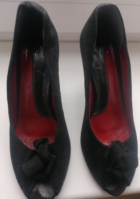 Dámske topánky na opätku 37, 37