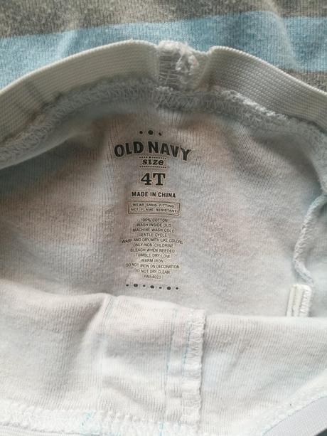 Pyzamo letne 3-4r, old navy,110