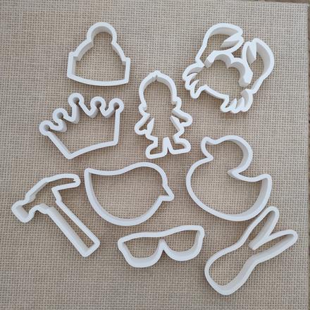 Vykrajovačky z 3d tlačiarne,