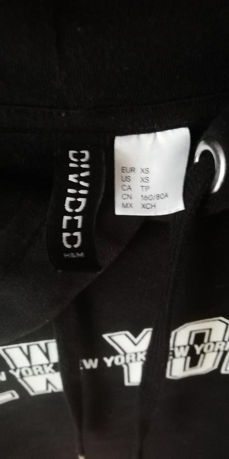 Kropovaná mikina., h&m,xs