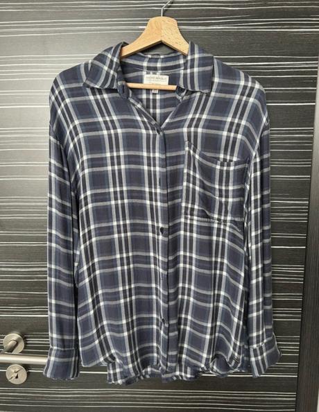 Károvaná košeľa, pull&bear,xs
