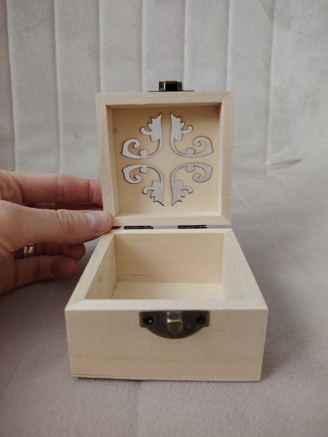 Drevená darčeková krabička, 