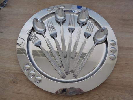 Príbor na doloženie sady, retro sady, 