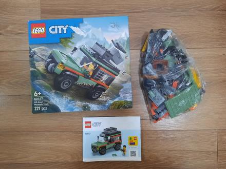 Lego city- terénne horské auto,
