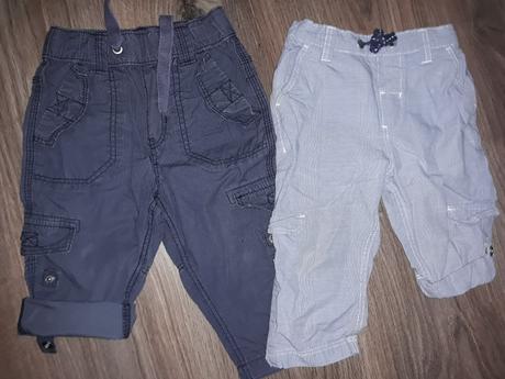 Letné nohavice - kratasy, h&m,80