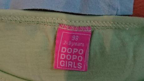 Dievcenske bavlnene letne tricka 3kusy, 98