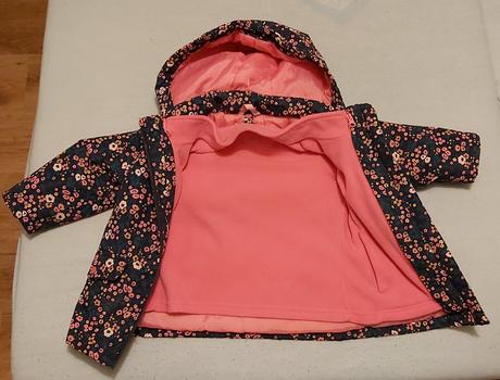 Zimná bunda kvetinková 104, f&f,104