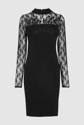 Šaty s čipkovanými rukávmi, next,40 / l