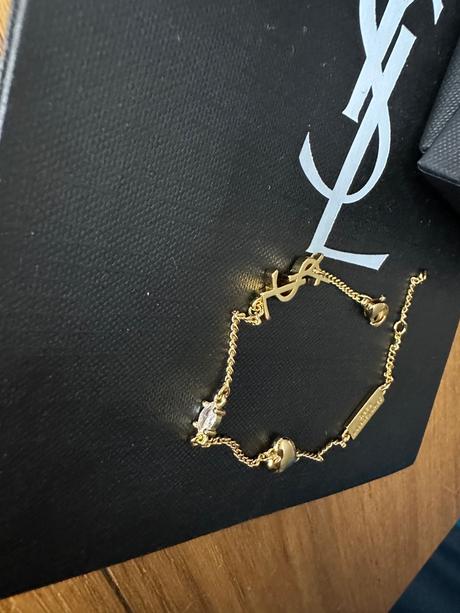 Nový nenosený náramok na ruku ysl, yves saint laurent