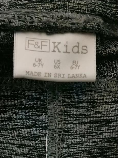 Dievčenské tmavo sivé elastické tepláky, f&f, f&f,128