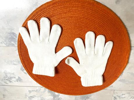 Elastické rukavice, l