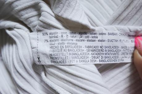 Vrúbkované tričko zara, zara,l