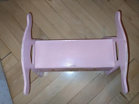 Retro kolíska pre bábiky, 