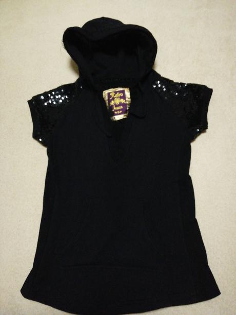 Mikinka  retro jeans, s