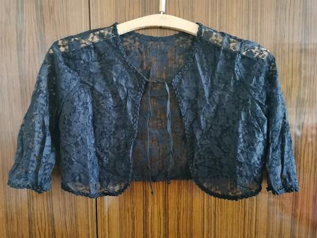 Čipkované bolerko, s