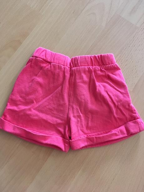 Ruzovo-cervene kratasy , mothercare,80