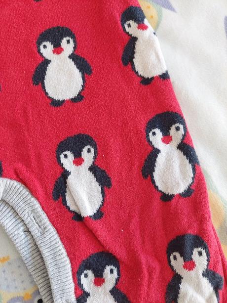 Pletený overal tučniaky zn.george veľ.86, george,86