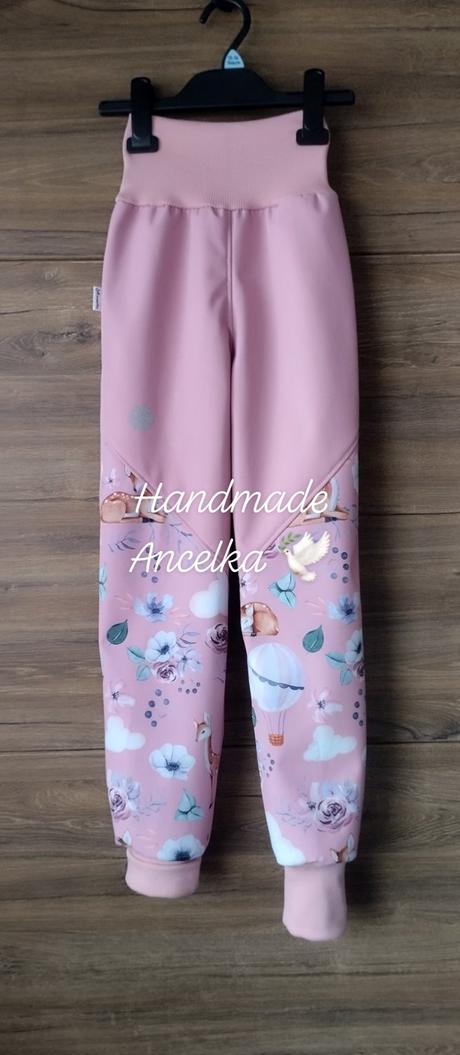 Zimné softshellky kombin.s reflexnym prvkom, 74 - 164