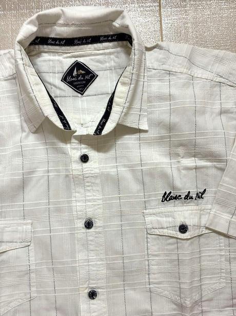 Pánska košeĺa s krátkym rukávom, veĺ.xl, zn.blanc, xl