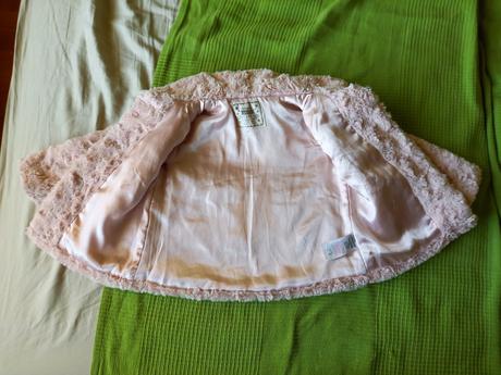 Zimný dievčenský kabátik, 86