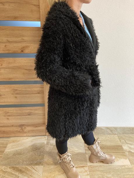 Kožušinkový sveter m/l, m