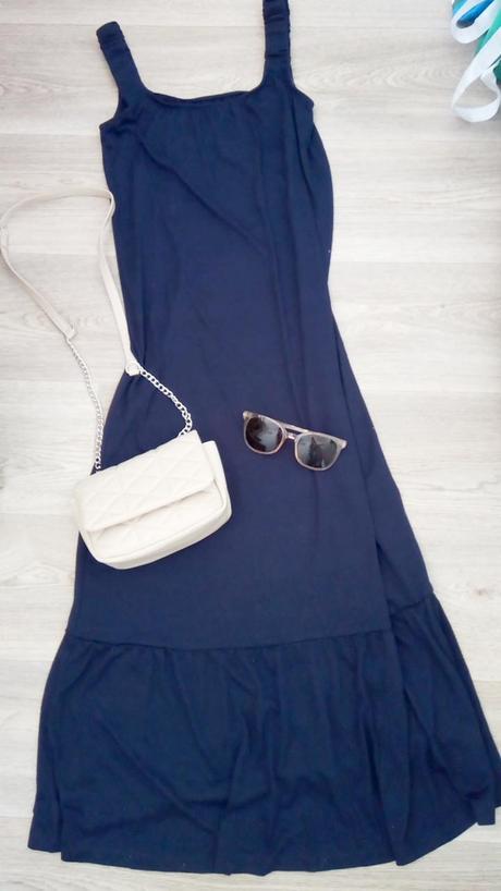 Nádherné maxišaty s volánom xs/m, xs