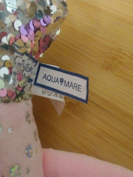 Plyšový plameniak s flitry, zvukom, aqua mare 36cm,