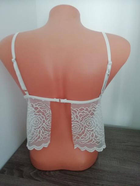 Bralet biely uni, 