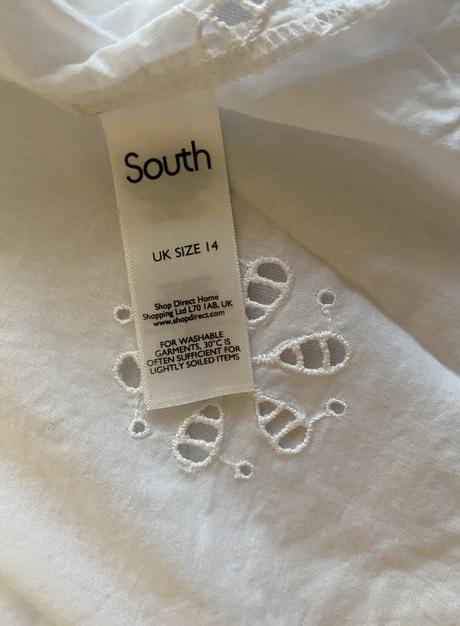 Bavlnená blúzka  s výšivkou - madeira v.42, south,42