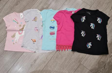 Tričká krátky rukáv bavlna, palomino,128