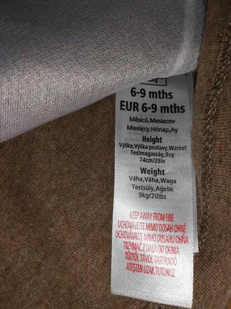 Tricko vel. 74, f&f,74